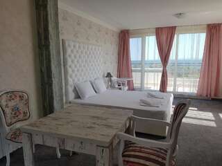 Отель Family Hotel Provence Ахелой Двухместный номер Делюкс с 1 кроватью и балконом, вид на море-6